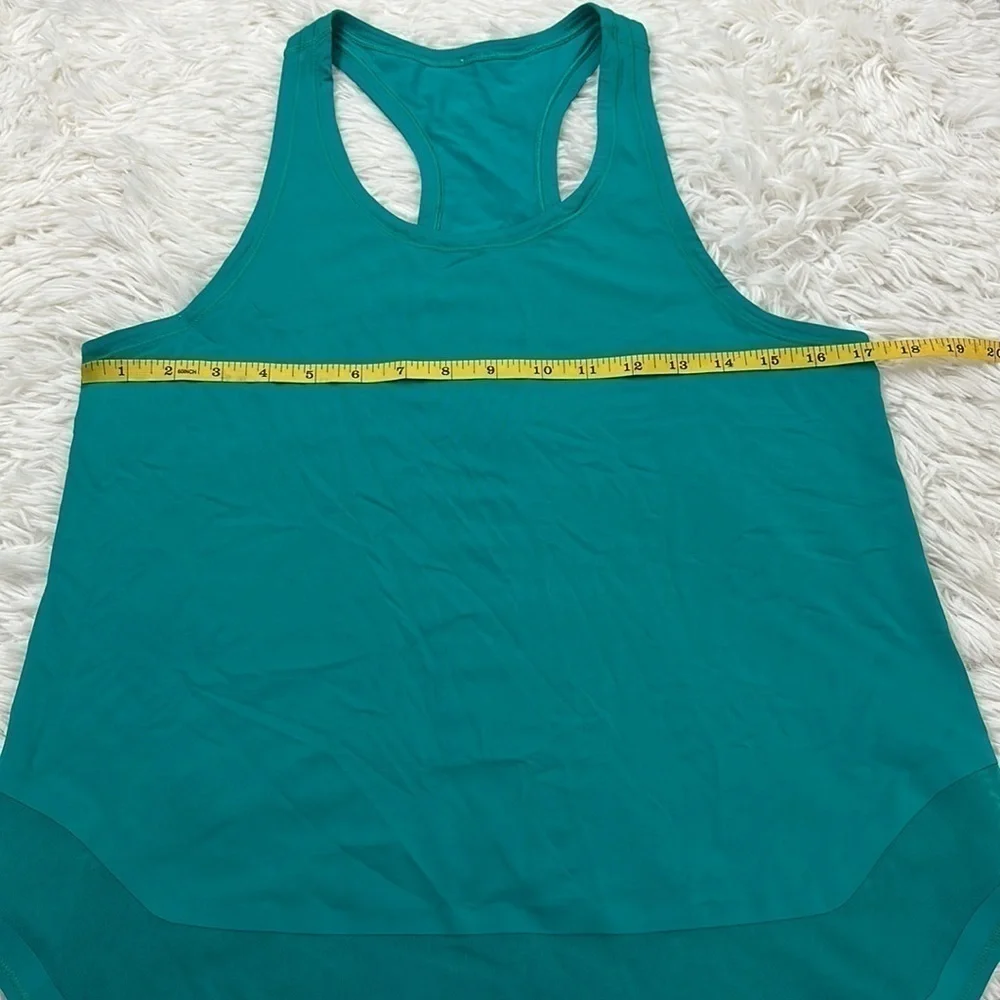 Lululemon Smooth Stride Tank (UV Protection) Viridian Green